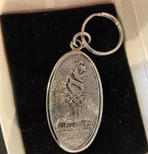 Collectible Avon 1996 Atlanta Olympics keychain, NOS, NIB