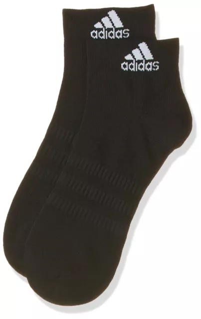 Calcetines deportivos para hombre Adidas Light ANK, negros, paquete de 3, XXL, EU 49-51