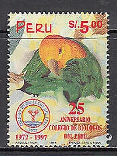 Peru - Post 1996 Yvert 1097 MNH Fauna. Ave