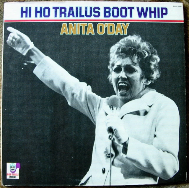 ANITA O'DAY Hi Ho Trialus Boot Whip 1974 mono vinyl lp NM/VG+ promo stamped