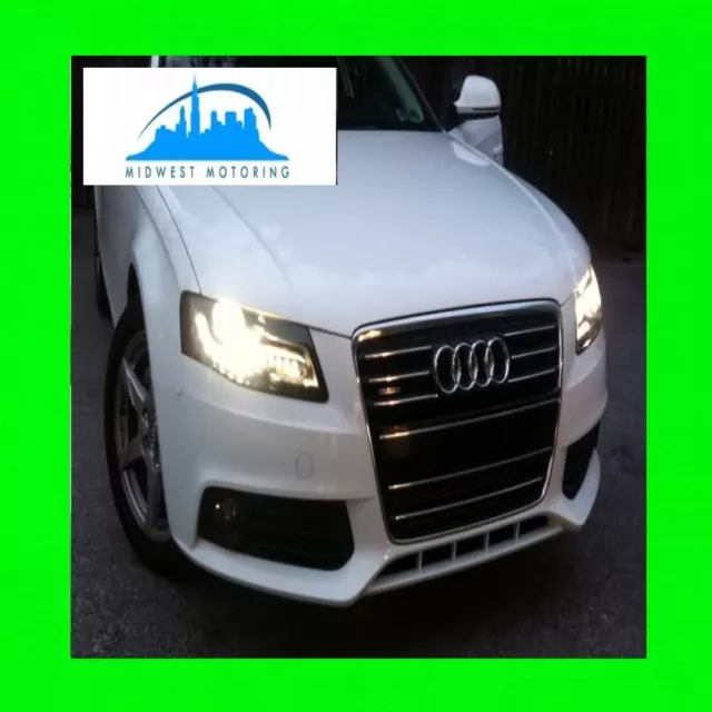 2009-2012 Audi A4 A5 Cromo Recortar Para Parrilla Reja Con / 5YR Garantía