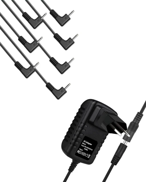 HQRP AC Adapter/Charger For Sony Handycam DCR-TRV120 DCR-TRV260 DCR-TRV310 DCR-TRV330, 8.4V 1.5A