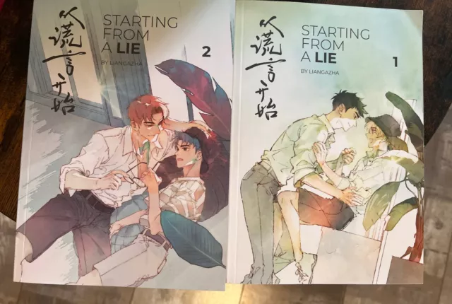 Starting From a Lie 1-2 Boys Love Yaoi Manga Manhwa