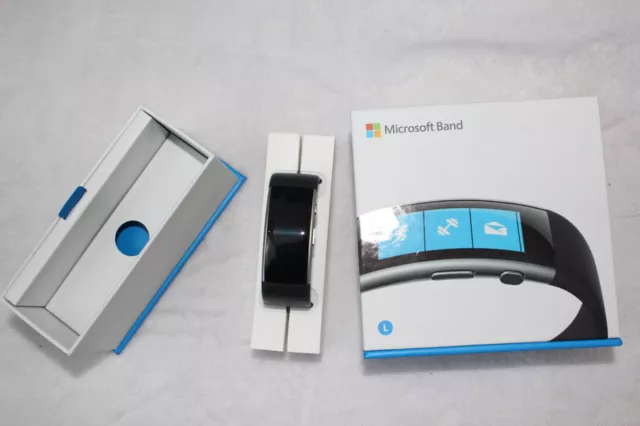 Microsoft Band 2 Smart Fitness Watch Activity Tracker Large W/ Bluetooth