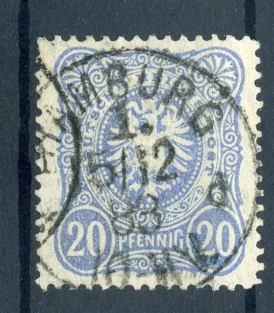882254) DR Krone-Adler Nr. 42 aa gestempelt, geprüft Zenker