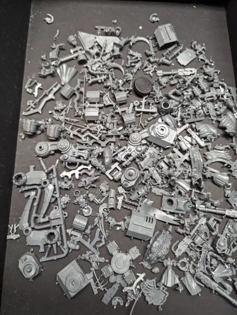 warhammer Age Of Sigmar Space Marine Elder Chaos Knight Cadian 40k bits job lot