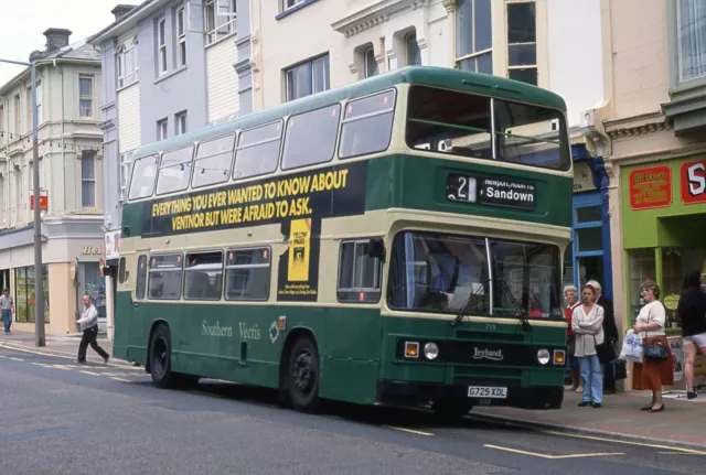 Southern Vectis 725 G725XDL Leyland Olympian Bus Photo