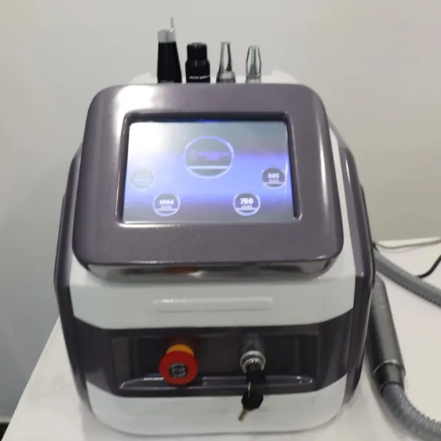 Removedor de cejas con láser Q conmutado con láser Picosecond máquina de belleza spa