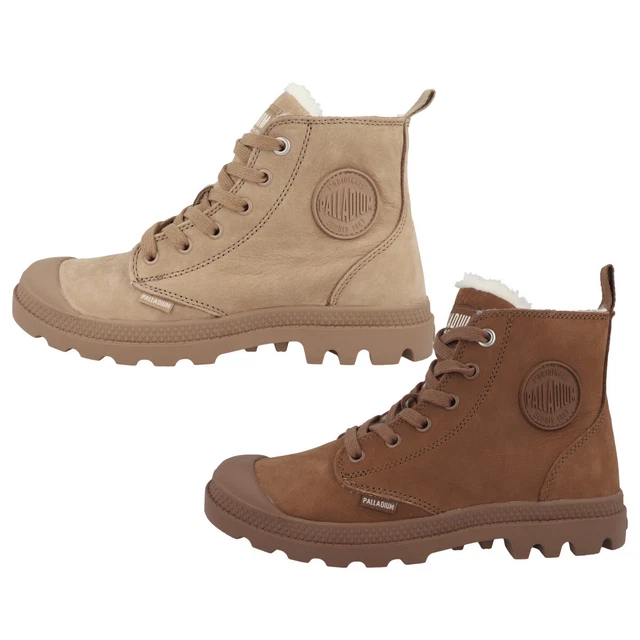Palladium Pampa Hi Zip Laine Femmes Bottes à Lacets Bottines Bottes D'Hiver