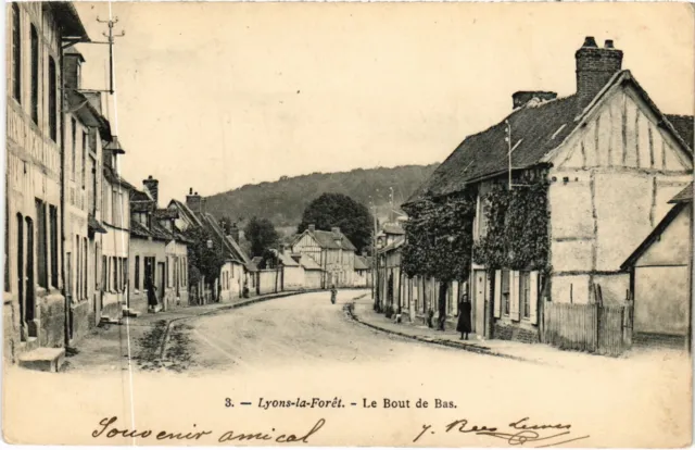 CPA LYONS-la-FORET - Le Bout de Bas (182007)
