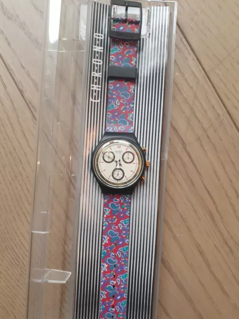 Swatch Chrono SCB108 Award con QUADRANTE ERRATO!! NUOVISSIMO - NEW - PERFETTO***