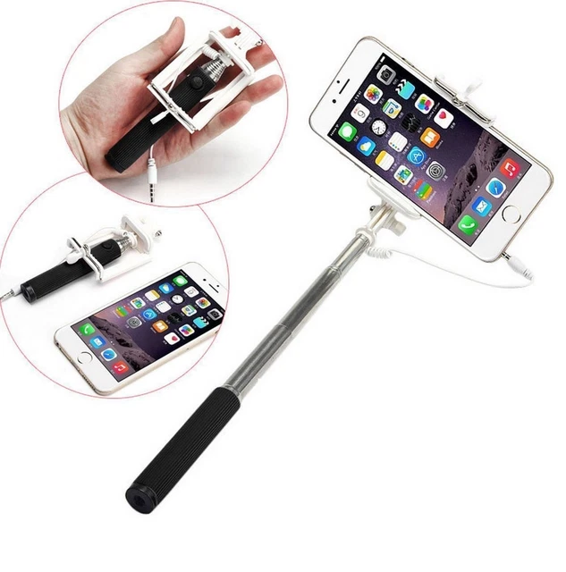 Perche Télescopique Monopode Pour Smartphone - Fixation Selfie - Marque Jeco - Neuf