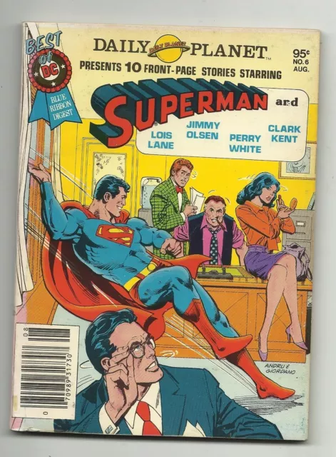 Best of DC Blue Ribbon Digest #6 - Superman - & Lois Lane - VG/FN 5.0