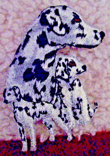 DALMATIAN Dog Breed Embroidered DOG ANIMAL IRON ON Patch