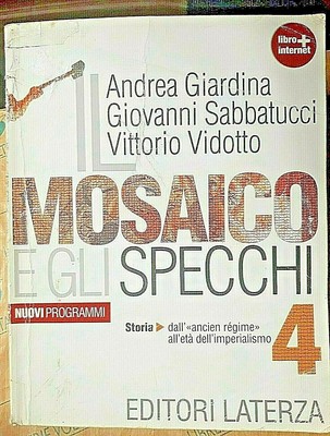 GIARDINA SABATUCCI-LATERZA IL MOSAICO E GLI SPECCHI VOL.4 NUOVI PROGRAMMI 2012 