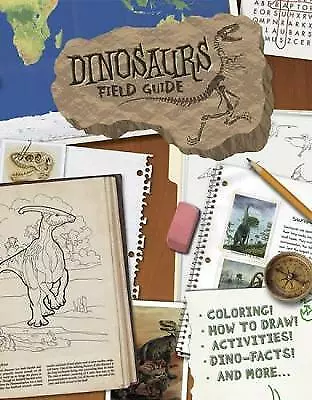 Dinosaurs Field Guide: Coloring, How to Draw- 0486491560, Dover Dover, paperback