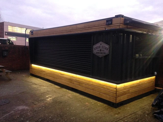 20FT X 8FT shipping container - street food/coffee shop/food kiosk/bar ...