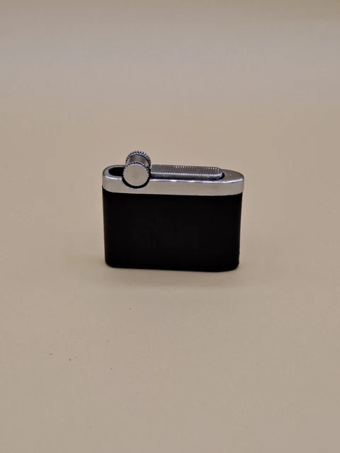 Ancien Briquet A Gaz RECHARGEABLE Feudor Noir