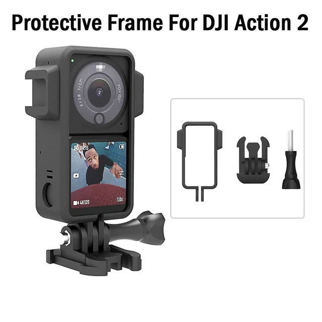 Adaptateur Protection Cadre protecteur Frontière Cas For DJI Osmo Action 2