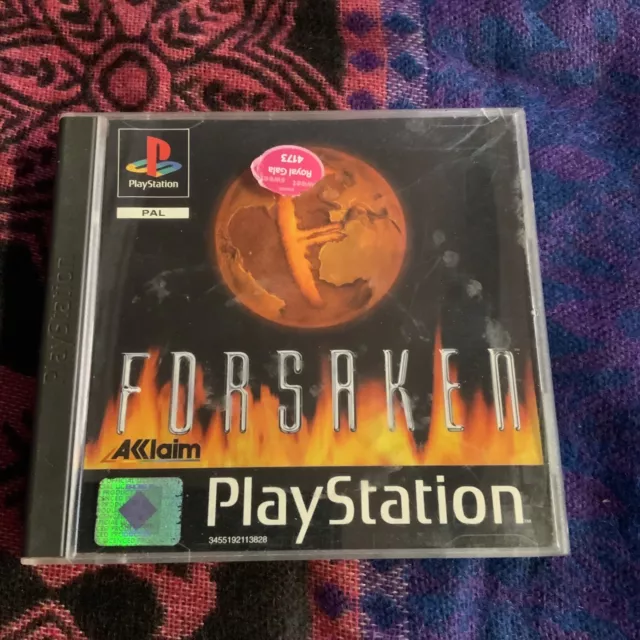 FORSAKEN PS1 PLAYSTATION 1 complete 11.00 PicClick AU