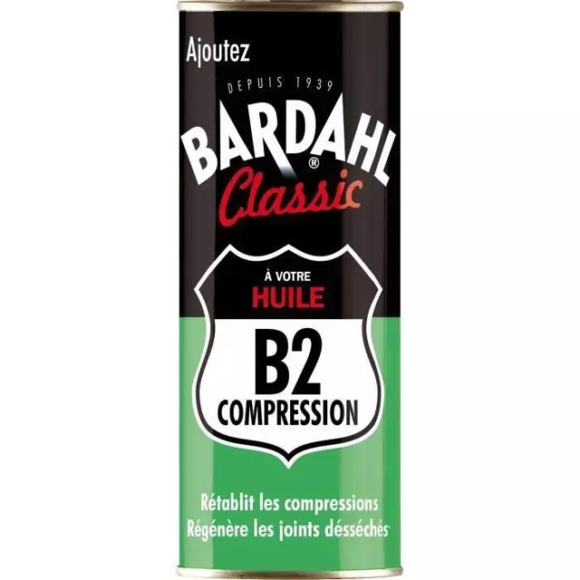 BARDAHL Traitement huile B2 - Compression moteur - 400 ml