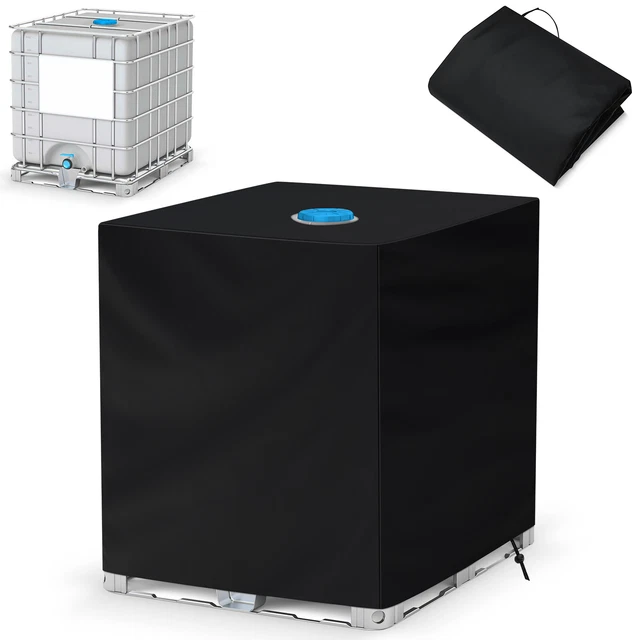 Telo per serbatoio IBC da 1000 litri, 116 x 100 x 120 cm, telone per