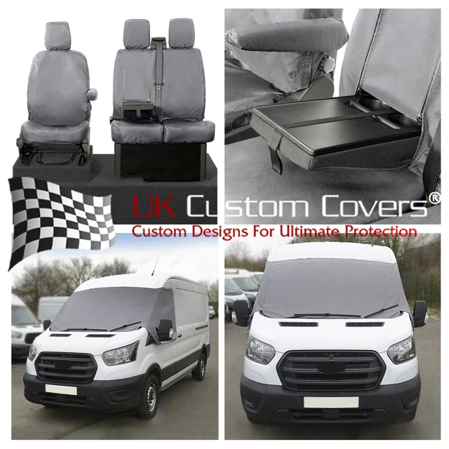 FORD TRANSIT VAN Mk8 (& Tipper) Front Seat Covers & Screen Wrap 420 120
