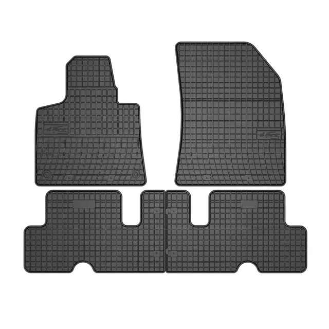 OMAC Gummi Fußmatten für Citroen C4 Picasso 2013-2016 Automatten TPE Schwarz 4x