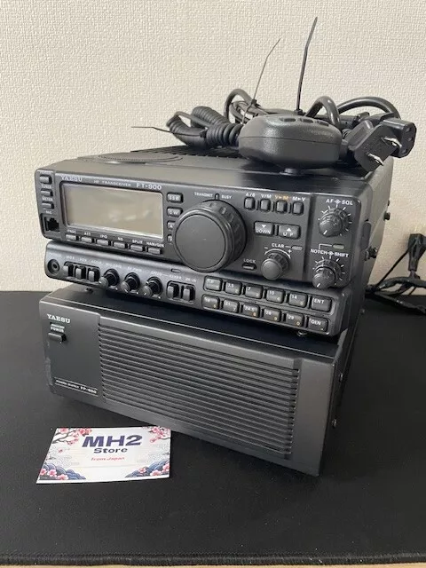 Yaesu FT-900 & FP-800 Set Amateur Ham Radio Transceiver All mode 100W Tested