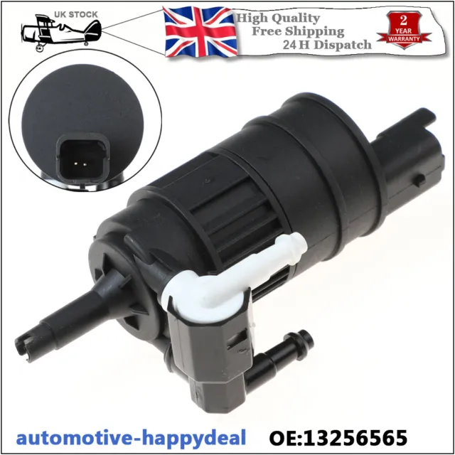 For Renault Clio Mk2 1998-2016 Windscreen Washer Pump Front & Rear Twin Outlet