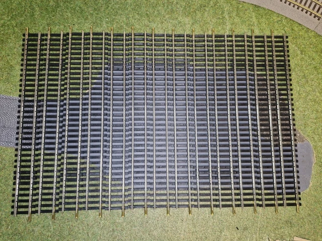 10 Rails Droits Acier Jouef HO - Longueur 24,7cm - Pour Réseau De Train Miniature