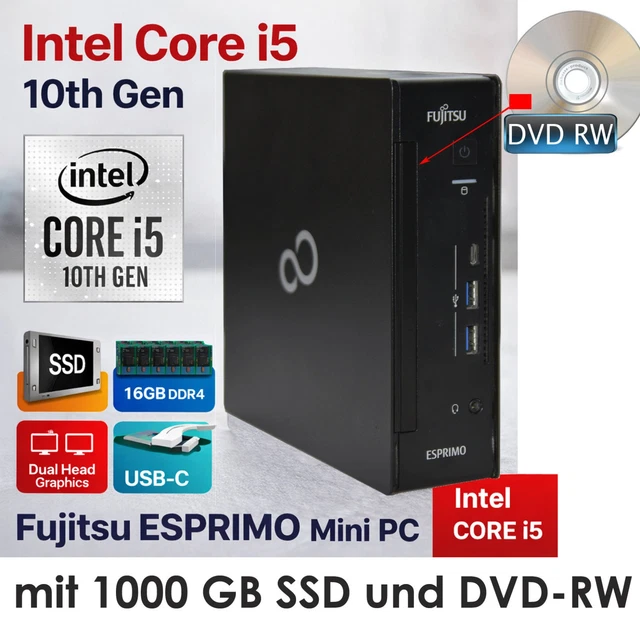 PC Bureau Acer Veriton M VM4690G i5 12Gén 8Go 512Go SSD+1To