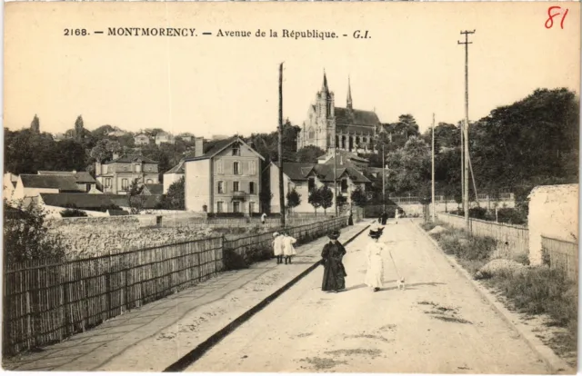 CPA Montmorency Avenue de la Republique FRANCE (1330856)