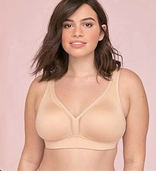 NEW CACIQUE BEIGE NUDE Unlined COOLING No Wire BRA LANE BRYANT