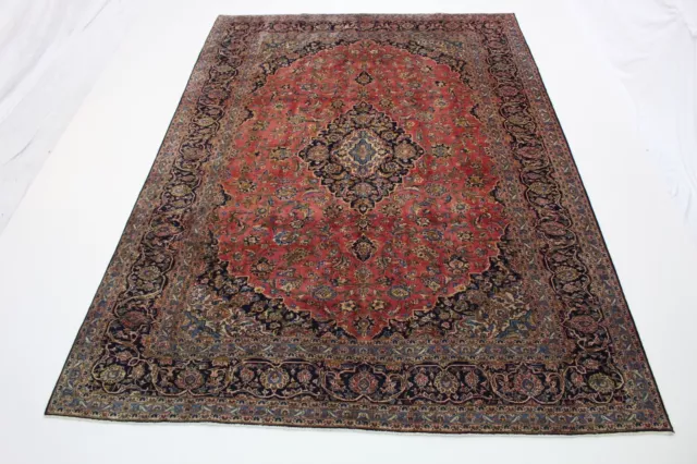 Tapis persan fin vente entrepôt médaillon Keshani 400 x 280 noué à la main 191013 2