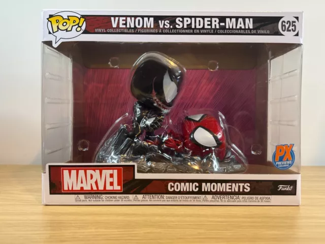 Funko POP Vinyl - Comic Moments - Marvel - Venom Vs Spider-Man - #625