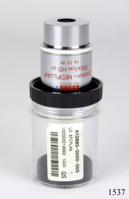 Zeiss Epiplan- Neofluar 100x/0,90 HD  Dic 44 23 85 Mikroskop Microscope Objektiv
