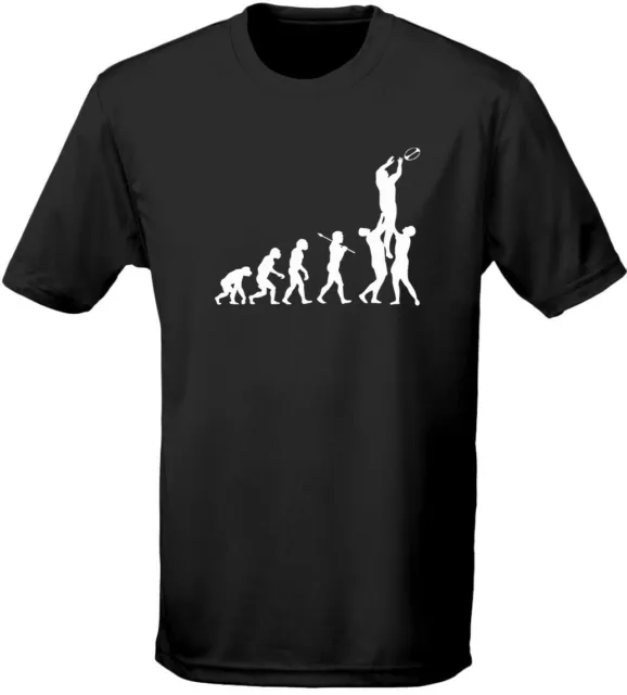 Rugby Evolution Rugby Evo Kids Unisex Funny Sports Premium T-Shirt