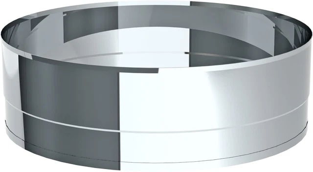 Wäscheschacht - Endrohr, Durchmesser DN300, Länge 125mm