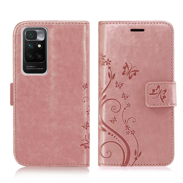 Xiaomi Redmi 10, Coque Étui Portable de Téléphone Housse Pliante Etui Case