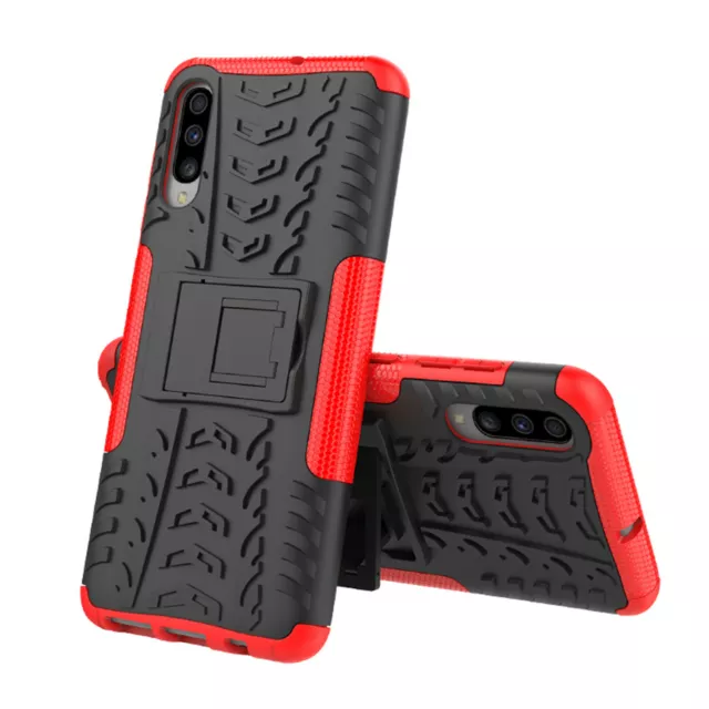 Hülle für Samsung Galaxy A70 Handy Tasche Outdoor Case Back Cover Handyhülle 2