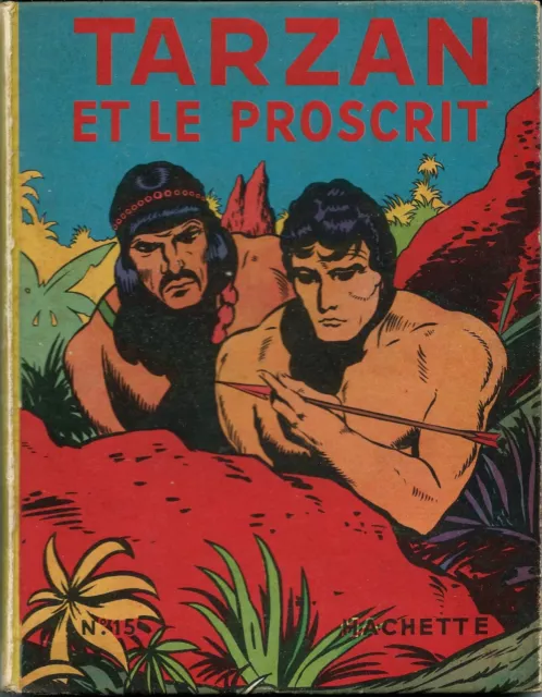 Rare Eo 1950 Hachette 15 Burroughs Burne Hogarht Rubinor : Tarzan Et Le Proscrit