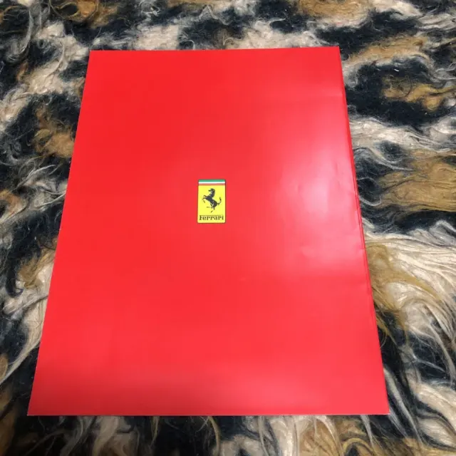 Ferrari Lineup Catalog Spread Vintage