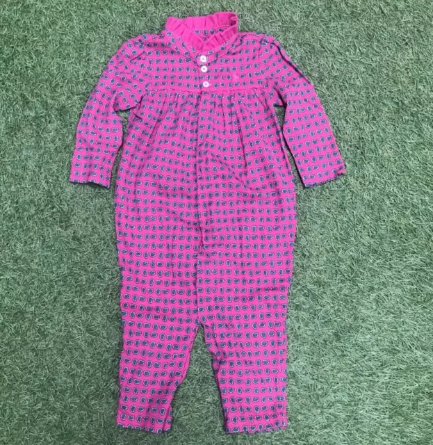 Girls Ralph Lauren Baby Grow Pink Age 6 Months Free P&P 3