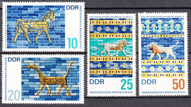 DDR 1966 Mi. Nr. 1229-1232 Postfrisch ** MNH