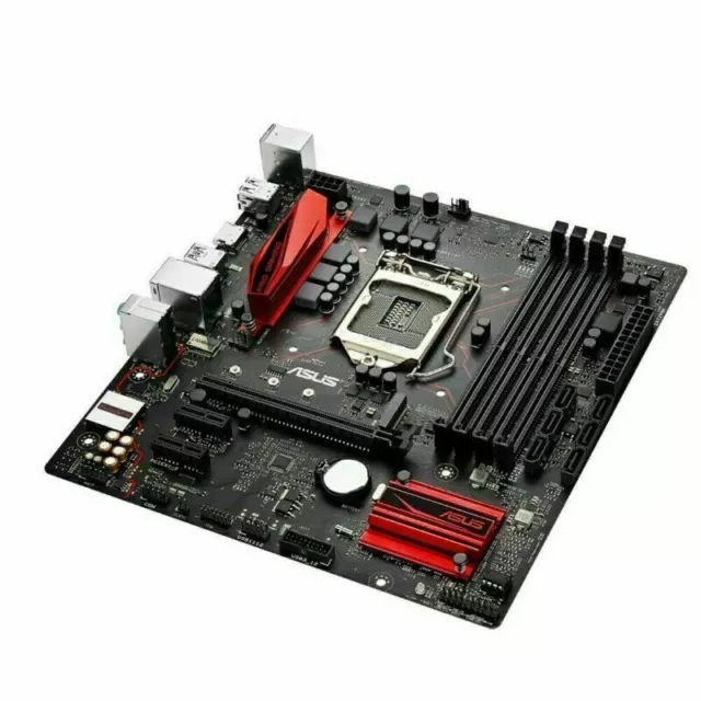 ASUS B150M Pro Gaming Motherboard Intel B150 LGA 1151 DDR4 Micro ATX M.2 USB 2.0 3