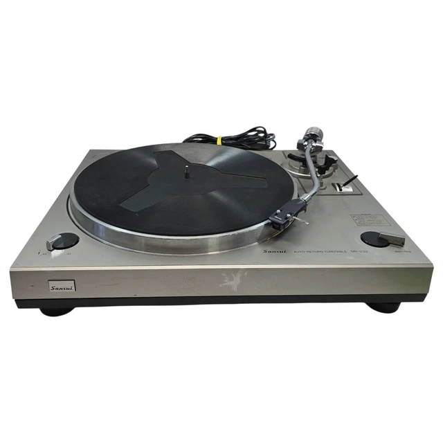TOCADISCOS SANSUI SR-232 vintage PARA REPUESTOS O REPARACIÓN