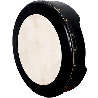 Highland Kilt Irish Bodhran Baguette de tambour avec cadre en bois celtique 8 naturel 