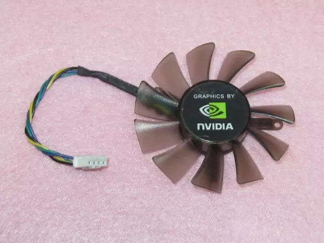 Cooler Fan For NVIDIA PLD06010S12L 55mm DC 12V 0.2A 4-Pin Graphics Card