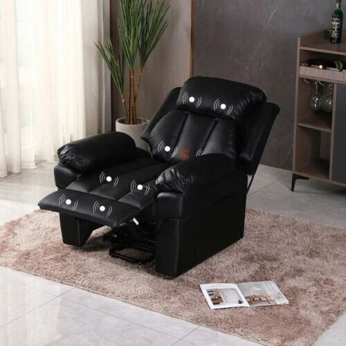 Silla reclinable eléctrica elevadora eléctrica para ancianos masaje vibratorio y sofá térmico